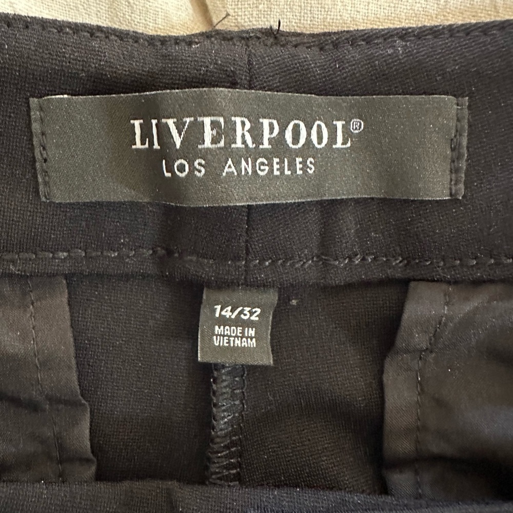 Liverpool Women’s Black Dress Pants - Picture 3 of 4
